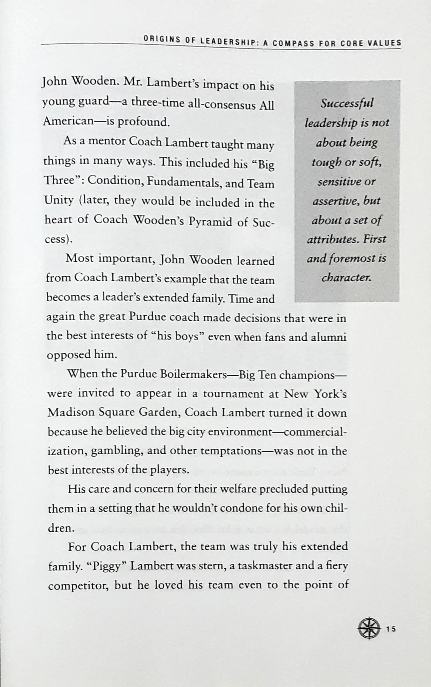 Coach Wooden's Leadership Game Plan for Success: 12 Lessons for Extraordinary Performance and Personal Excellence (P)