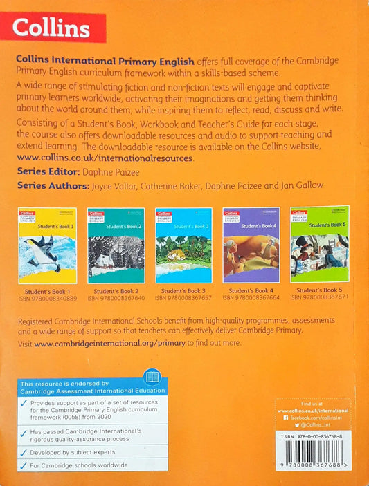 Collins International Primary English Student's Book 6 (P)