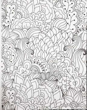 Colouring Book for Adults Nature Walk