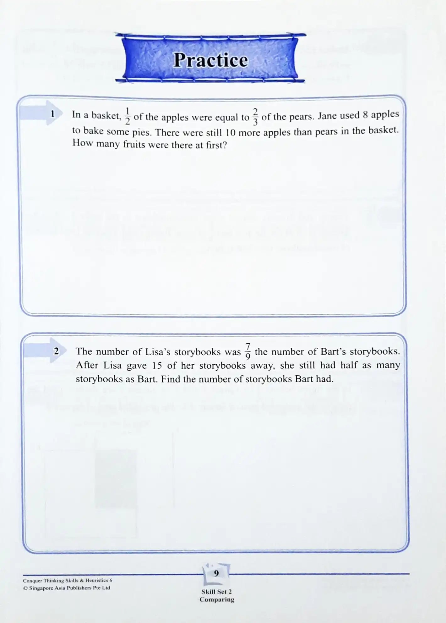 SAP Conquer Thinking Skills & Heuristics Workbook 6