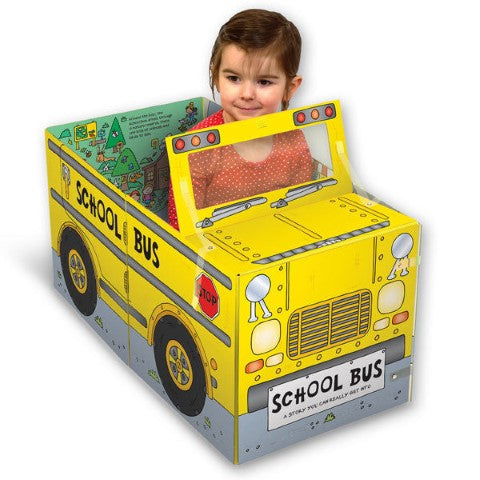 Convertible School Bus Converts To A Playmat And Bus