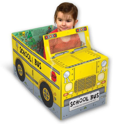 Convertible School Bus Converts To A Playmat And Bus
