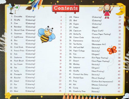 Creative Strokes 2 Drawing Colouring And Activity