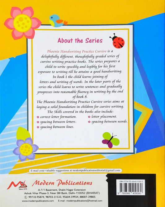 Handwriting Practice Cursive Writing 1