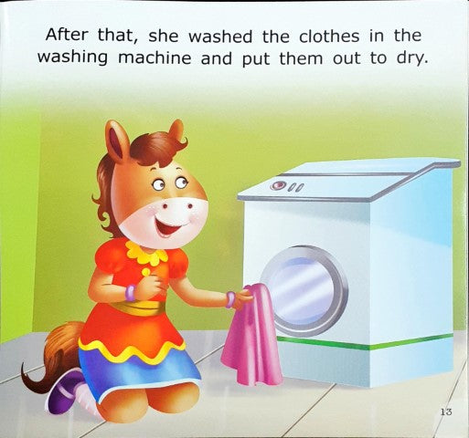 Daisy Manages The House Level 3 - Little Friends Moral Stories