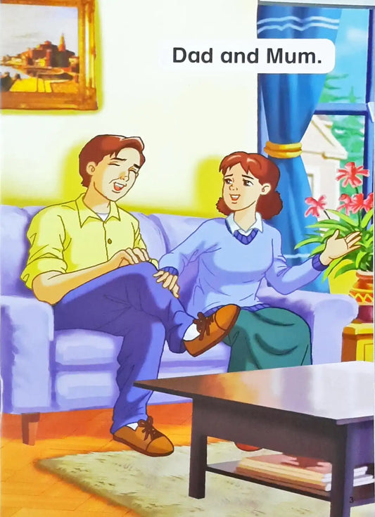 Dad and Mum : Key Words With Sam & Pam 1b