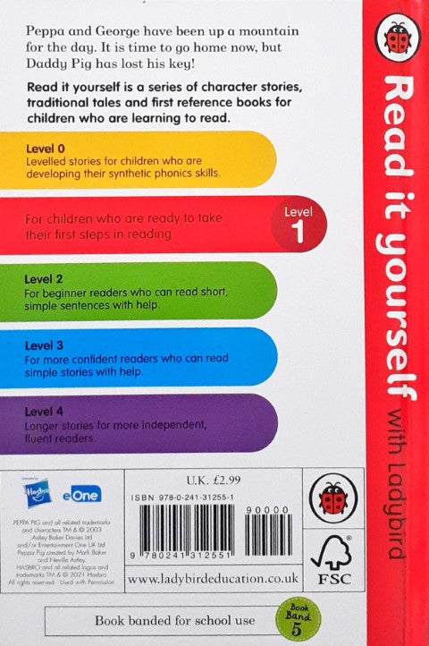 Read It Yourself With Ladybird Level 1 Peppa Pig Daddy Pig's Lost Key