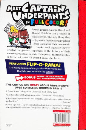 Captain Underpants #1: The Adventures Of Captain Underpants (Full Colour)