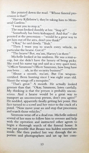 Sean King & Michelle Maxwell #1 Split Second