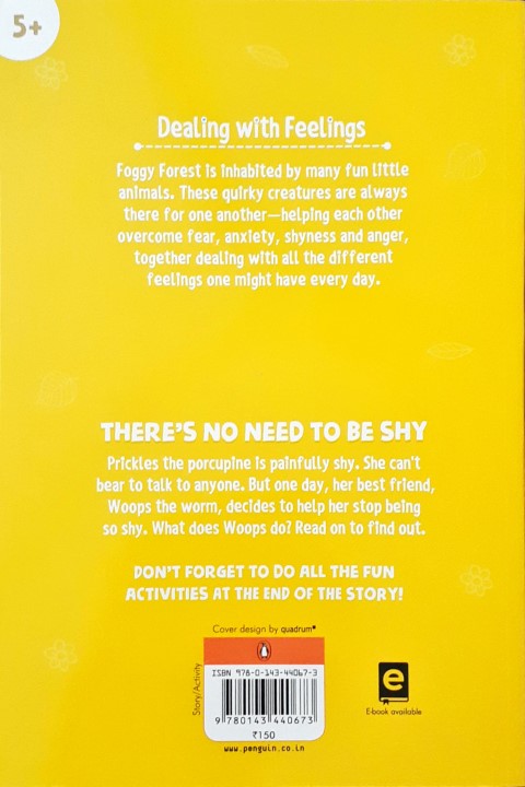 There's No Need To Be Shy Story And Activity Book