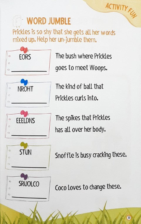 There's No Need To Be Shy Story And Activity Book