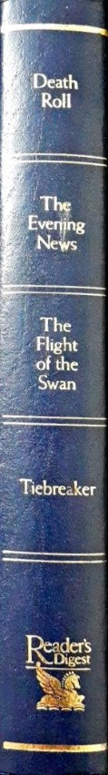 Reader's Digest 4 In 1 Condensed Books 1990 Edition Death Roll The Evening News The Flight Of The Swan Tiebreaker