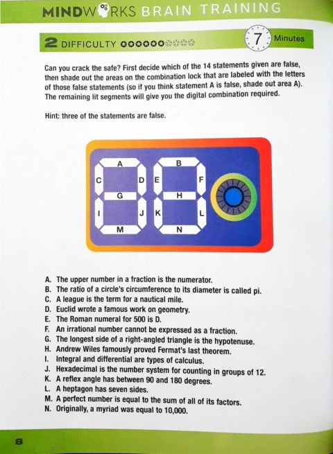 Mindworks Brain Training Deductive Puzzles