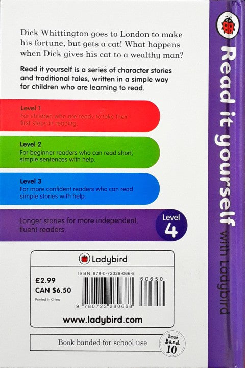 Read It Yourself With Ladybird Level 4 Dick Whittington