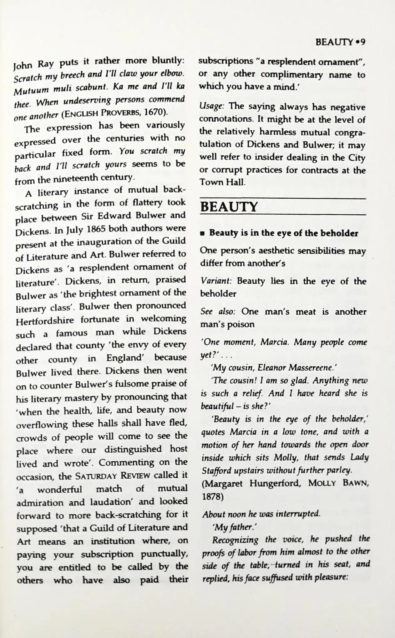 Dictionary Of Proverbs And Their Origins