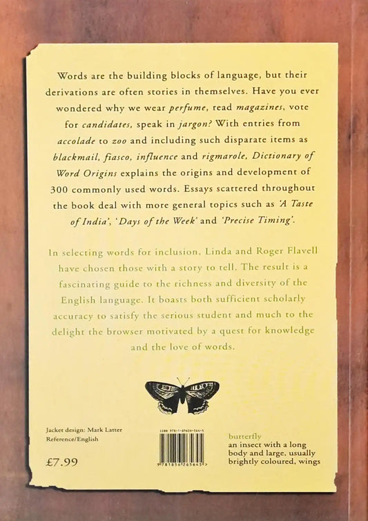 Dictionary Of Word Origins