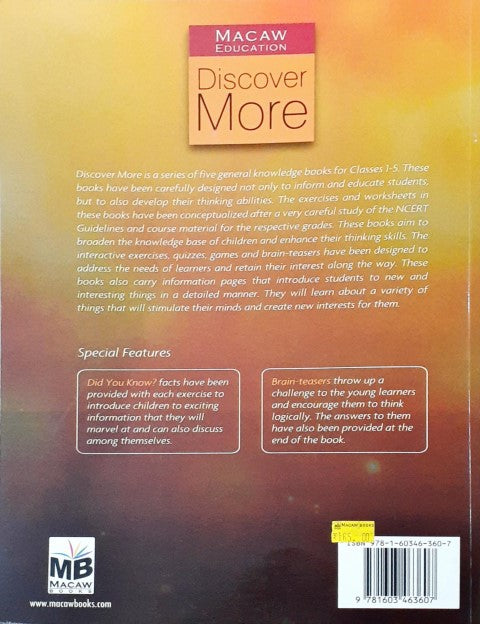 Discover More General Knowledge Book 3