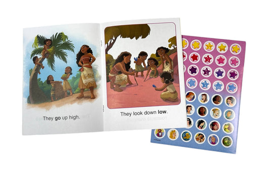 Disney Princess Phonics and Sight Words Collection | Set of 20 Readers and 4 Workbooks