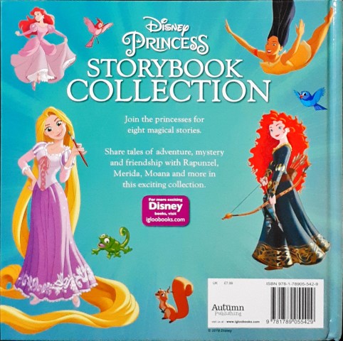 Disney Princess Storybook Collection 8 Exciting Stories to Share