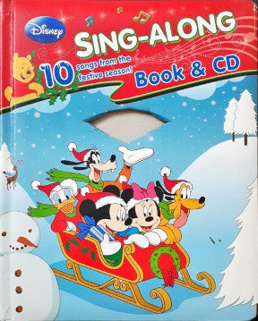 Disney Sing Along Book & CD (P)