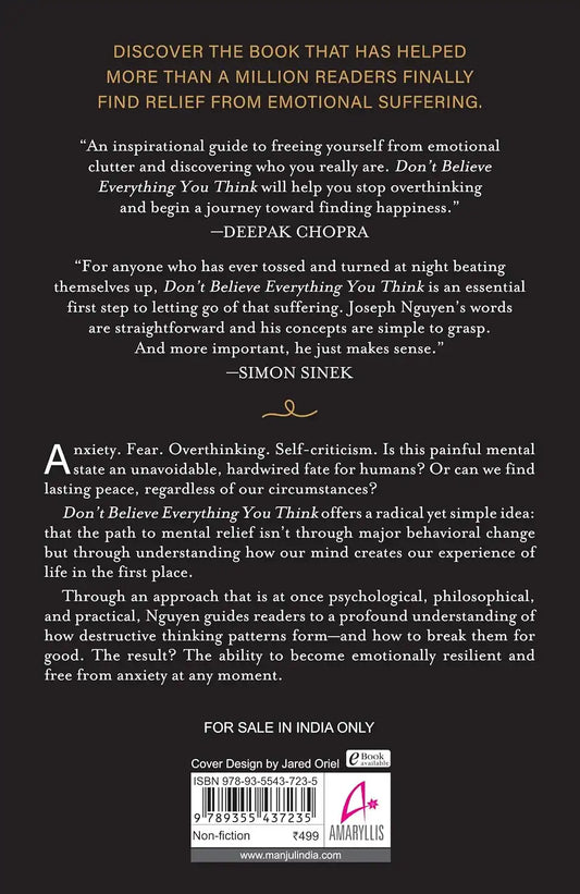 Don't Believe Everything You Think | Hardcover