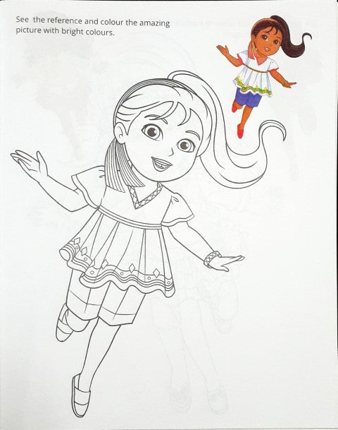 Nickelodeon Dora and Friends Copy Colouring - 9789388199322