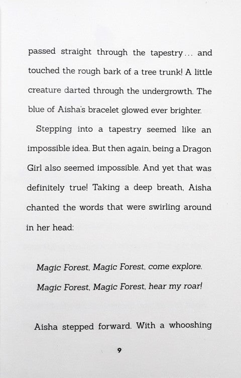 Dragon Girls 5 Aisha The Sapphire Treasure Dragon