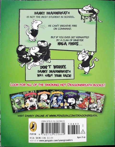 Dragonbreath Attack Of The Ninja Frogs Dragonbreath 2