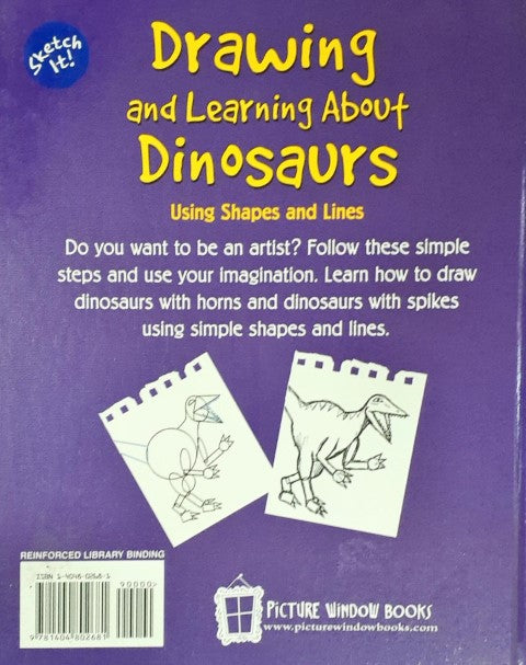 Drawing And Learning About Dinosaurs Using Shapes And Lines