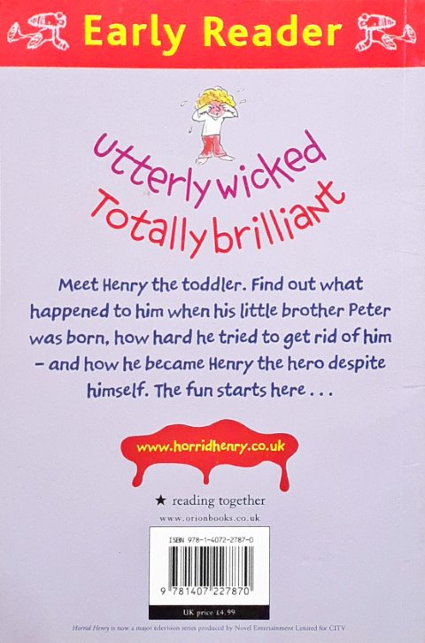 Early Reader Don't Be Horrid Henry