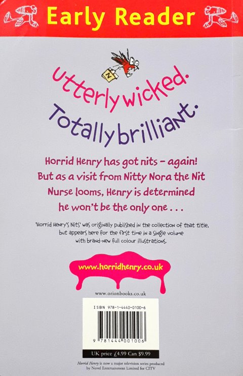 Early Reader Horrid Henry's Nits