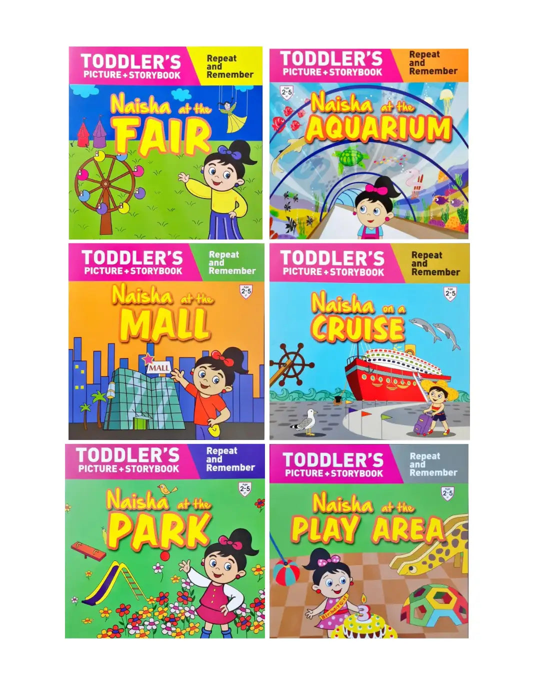 Naisha Complete Collection - Set of 24 Books