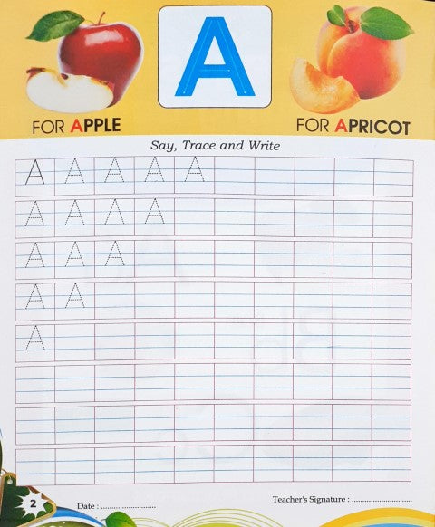 English Writing Book Capital & Small Letters