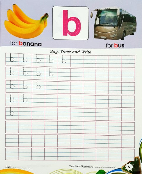 English Writing Book Capital & Small Letters