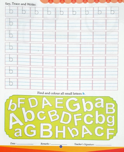 English Writing Book Small Letters