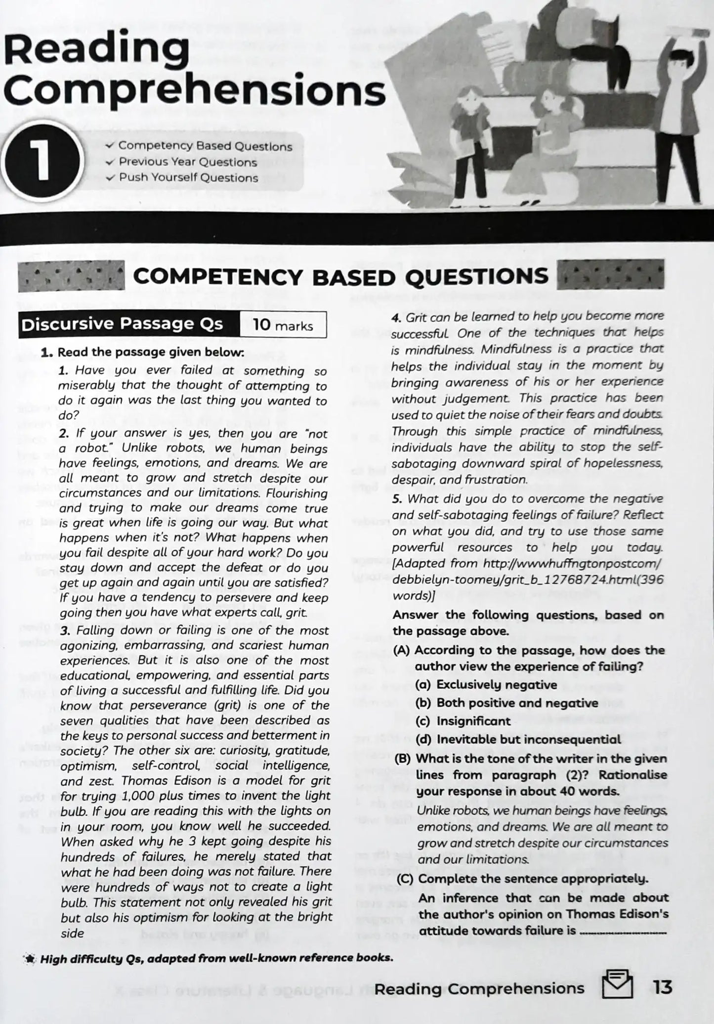 Educart One-shot English Language and Literature CBSE Class 10 Question Bank 2025-26