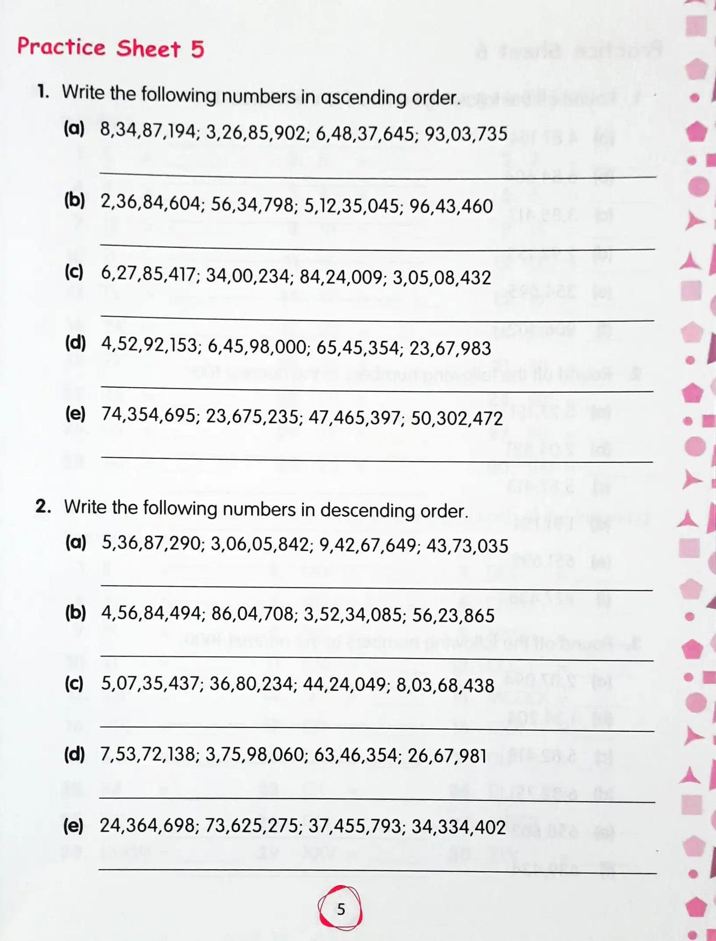Extra Mile Mathematics Workbook Class 5