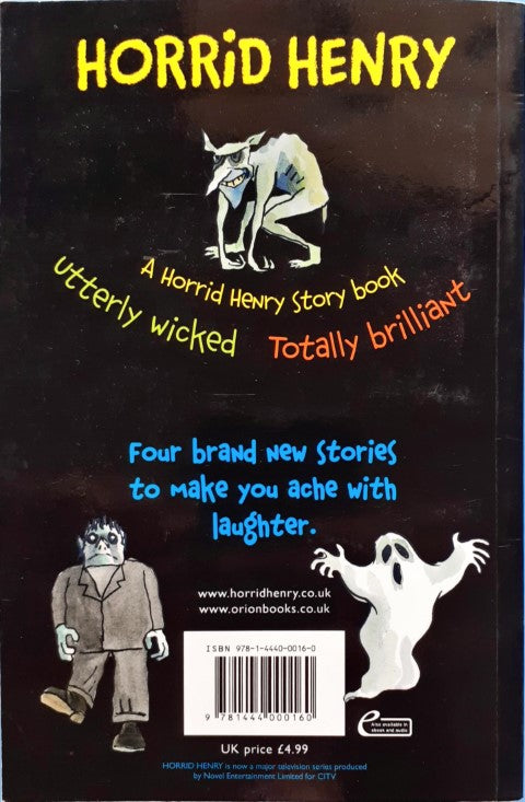 Horrid Henry's Nightmare (Glow in the dark cover page)