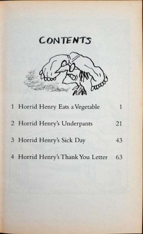 Horrid Henry's Underpants