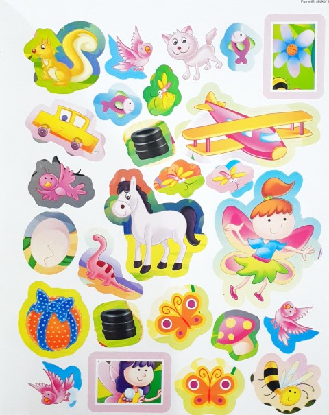 Fun With Sticker Activity 2 47 Stickers