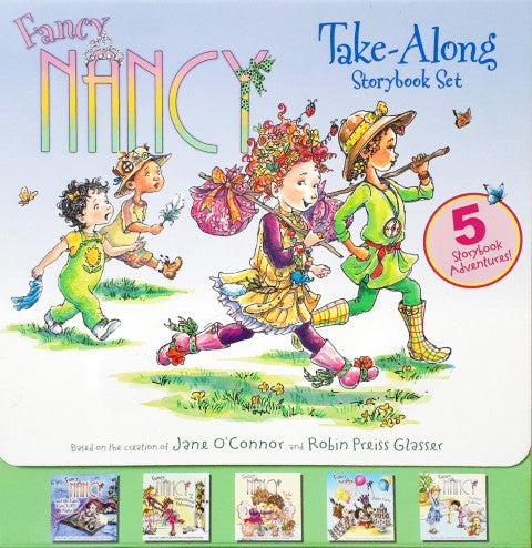 Fancy Nancy Take Along Storybook Box Set Of 5 Storybook Adventures