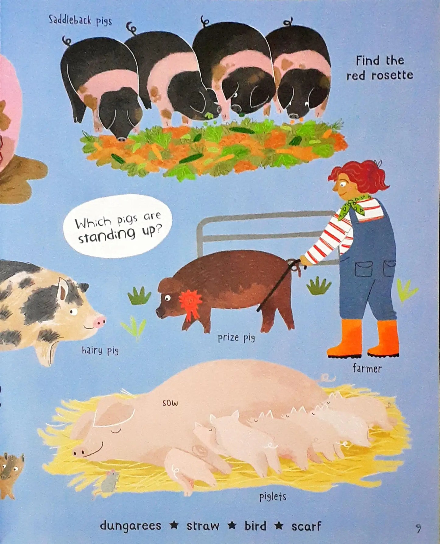 Farm Sticker Book