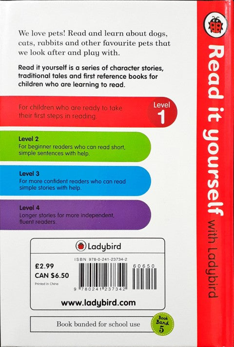 Read It Yourself With Ladybird Level 1 Favourite Pets