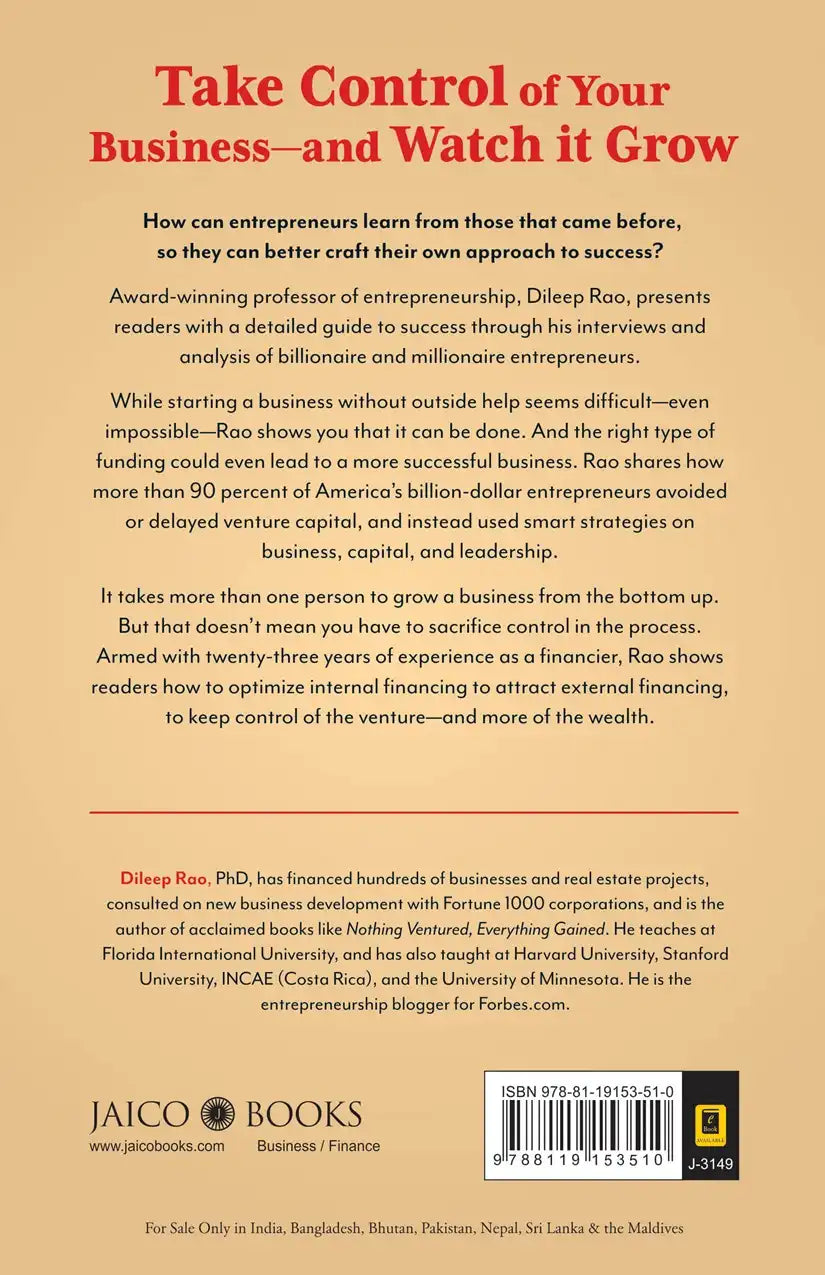 Finance Secrets Of Billion - Dollar Entrepreneurs