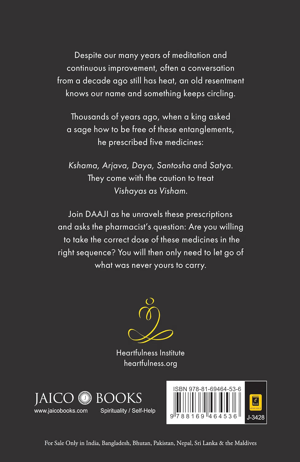Five Prescriptions for the Soul from the Ashtavakra Mahagita