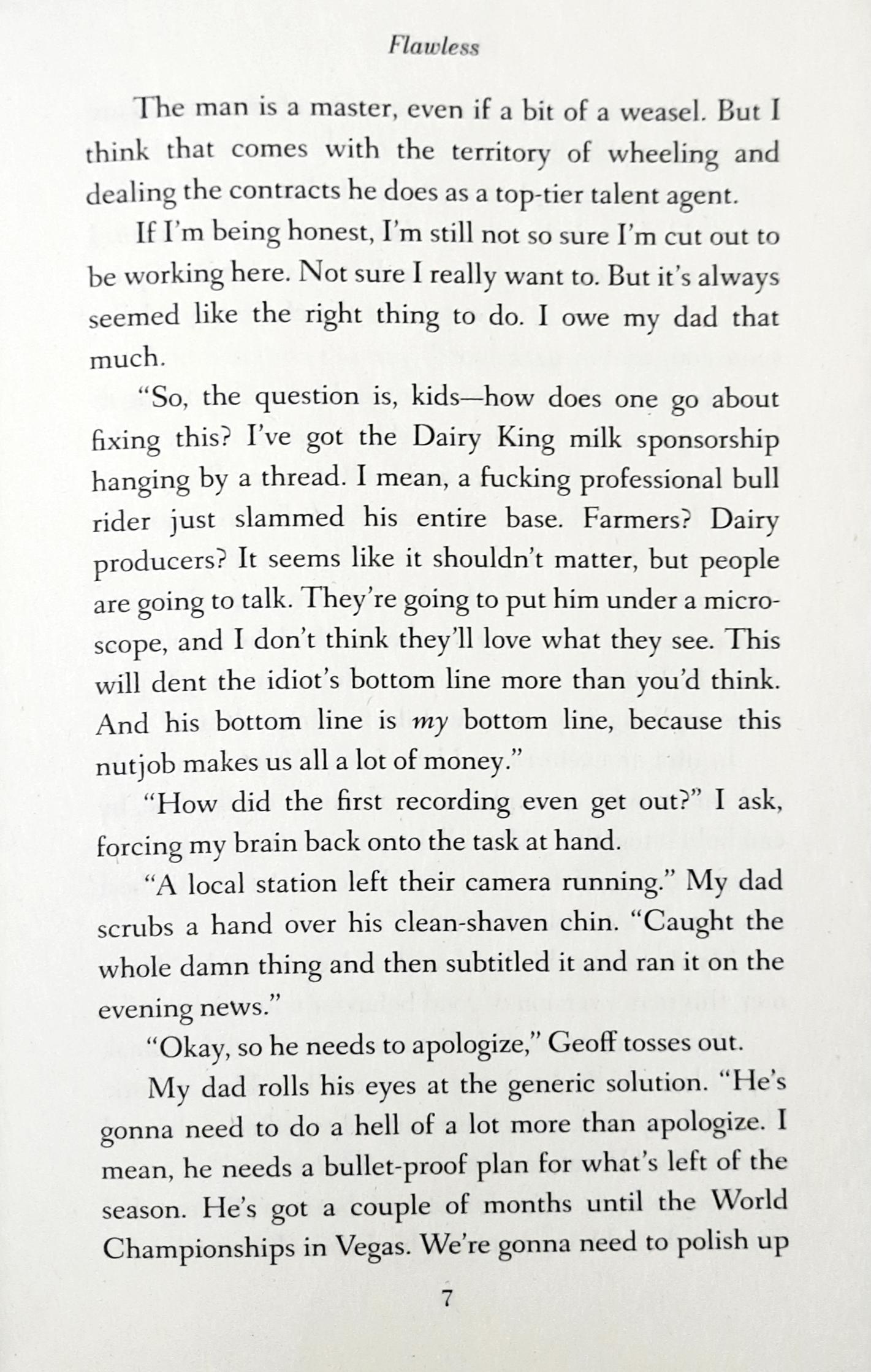 Chestnut Springs #1 : Flawless