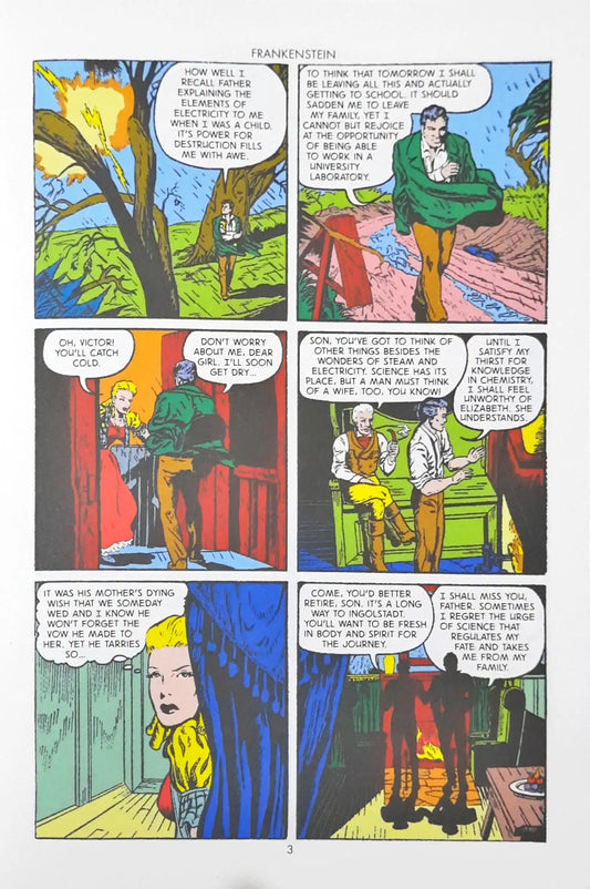 Frankenstein : Classics Illustrated No. 24