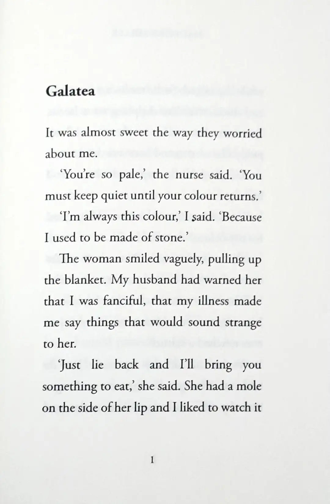 Galatea : The instant Sunday Times bestseller