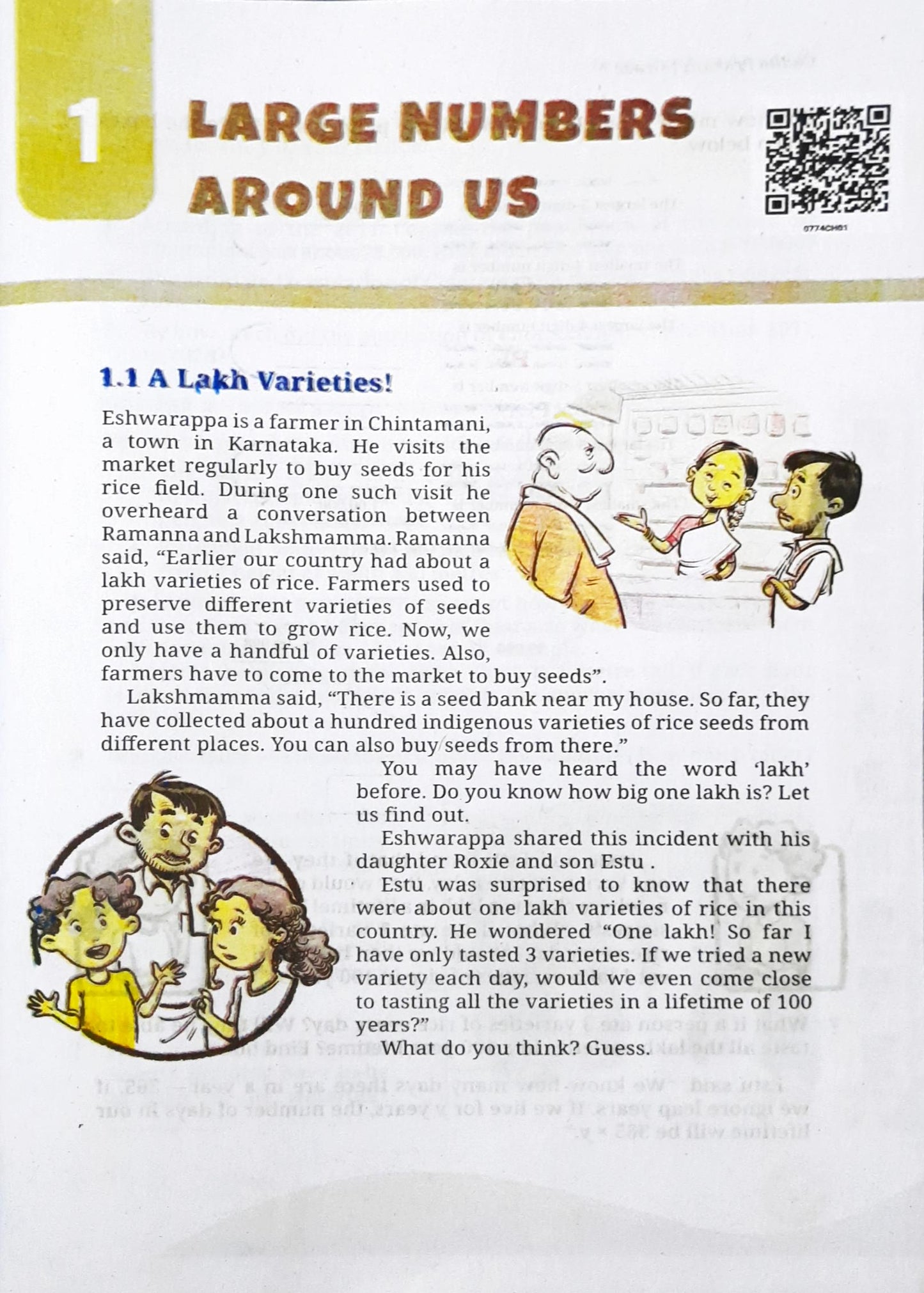 NCERT New Edition Mathematics Grade 7 : Ganita Prakash : Part 1