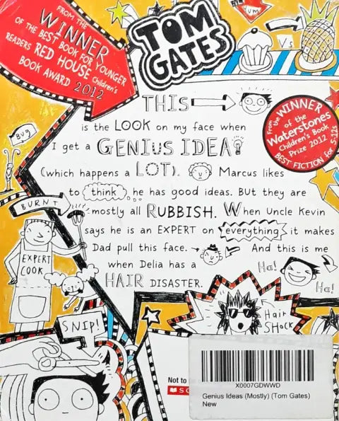 Tom Gates 4 Genius Ideas Mostly (P)